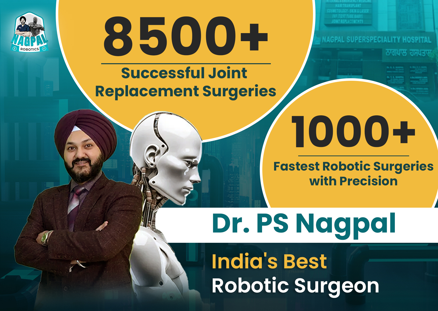 Dr. P.S. Nagpal - Robotic Knee Surgeon