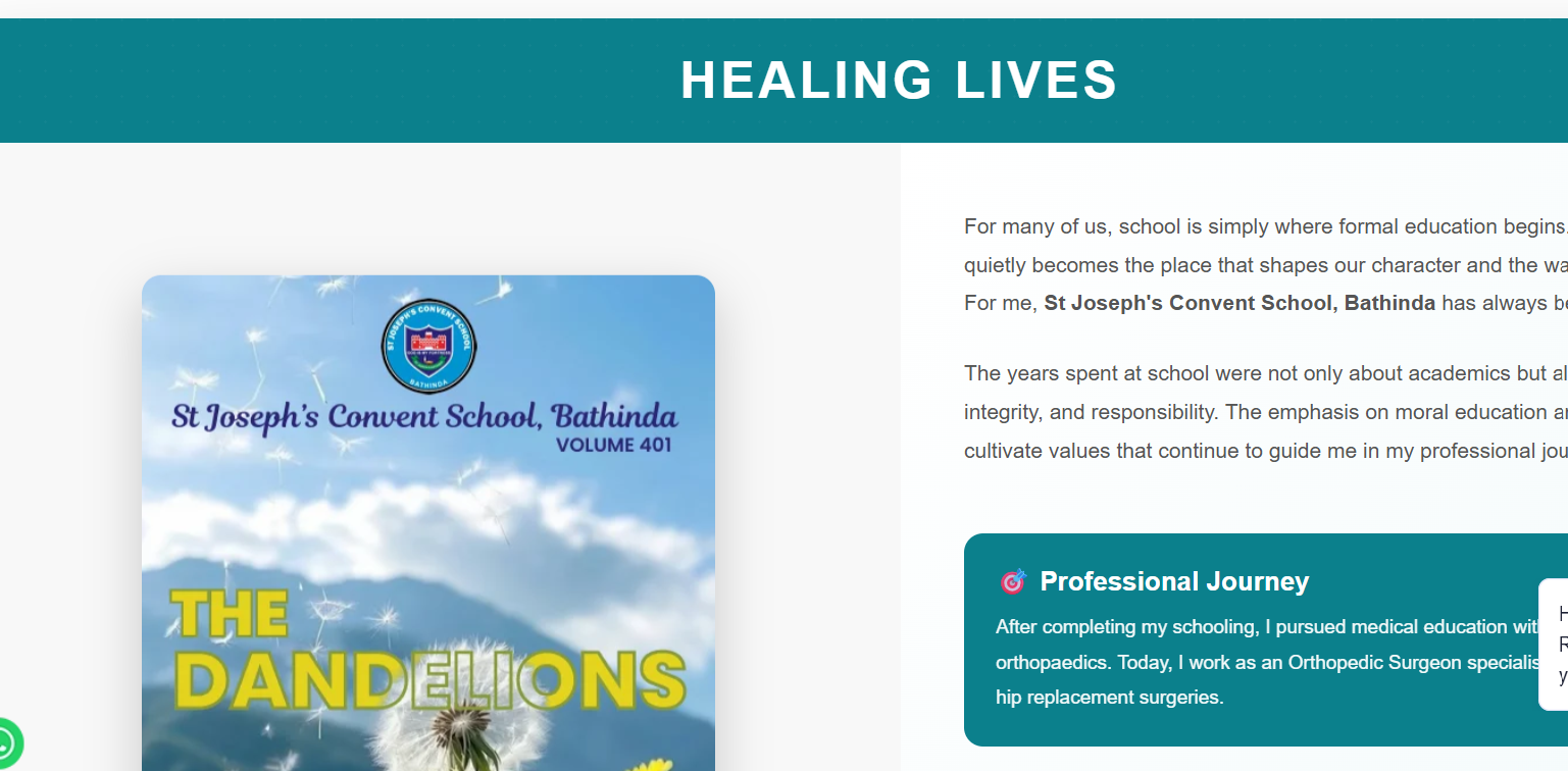 Healing Lives Dr. Nagpal robotic surgery story
